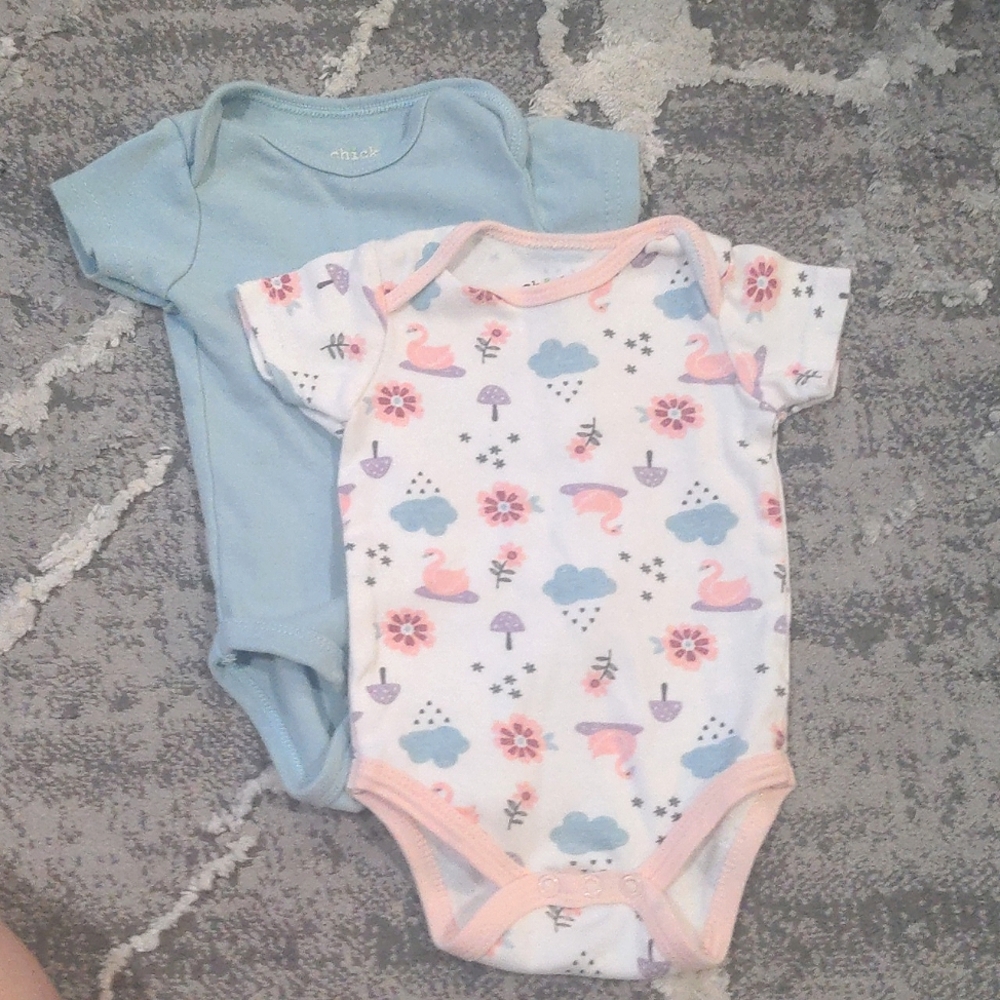 ✨ 10/$10 ✨ Baby Girl Chick Pea Onesie Bundle